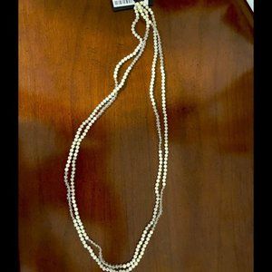 new NWT Ann Taylor Double strand necklace